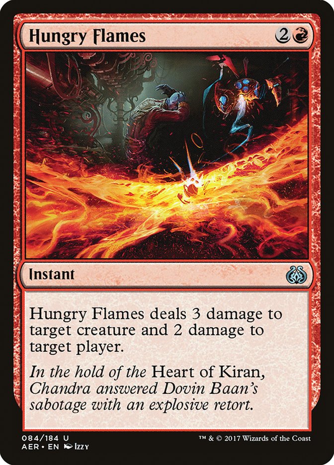 Hungry Flames [Aether Revolt] | Exor Games New Glasgow
