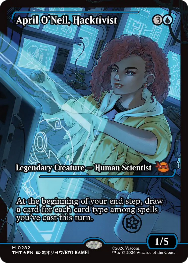 April O'Neil, Hacktivist (0282) (Showcase) [Teenage Mutant Ninja Turtles] | Exor Games New Glasgow