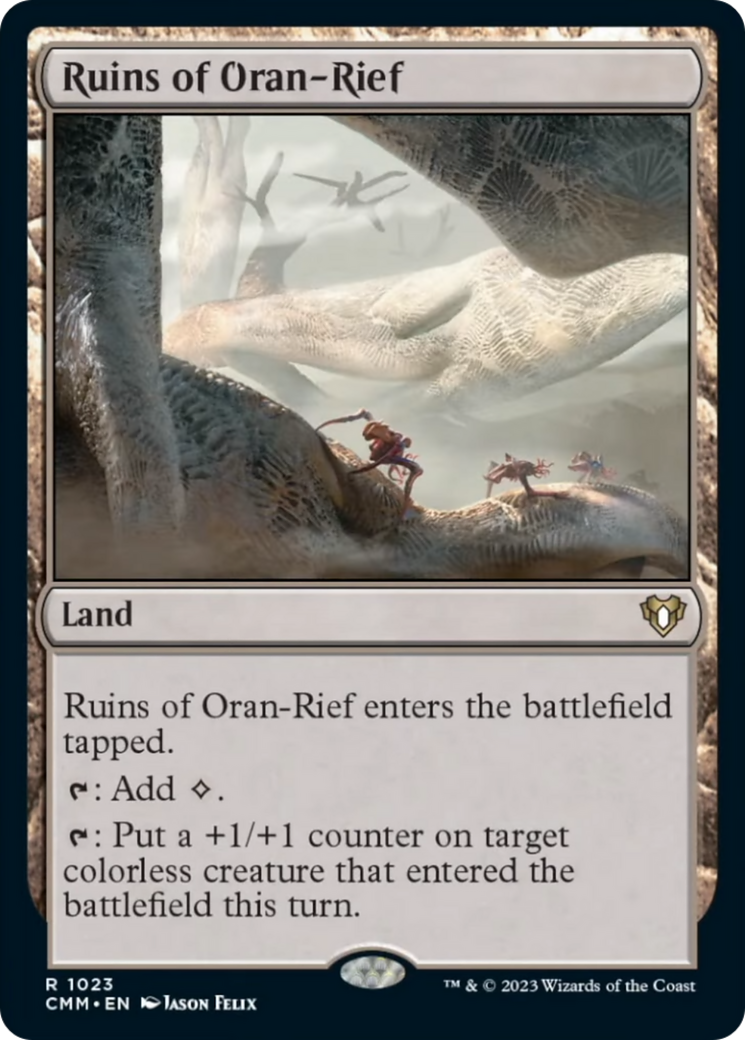 Ruins of Oran-Rief [Commander Masters] | Exor Games New Glasgow