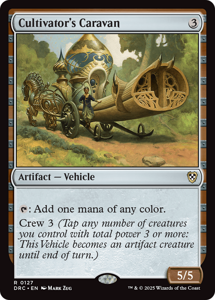 Cultivator's Caravan [Aetherdrift Commander] | Exor Games New Glasgow