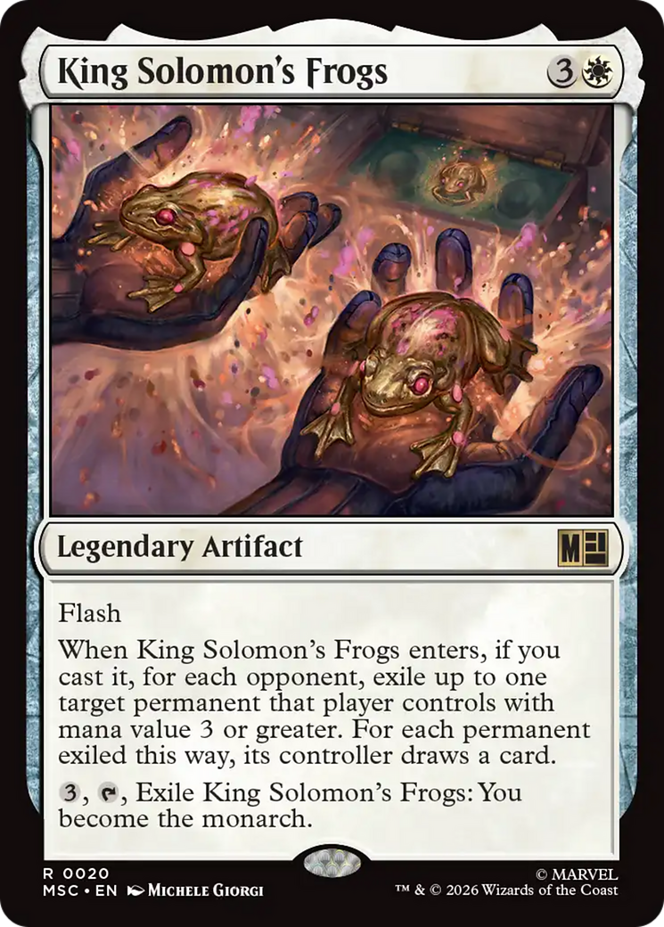 King Solomon's Frogs [Marvel Super Heroes Commander] | Exor Games New Glasgow