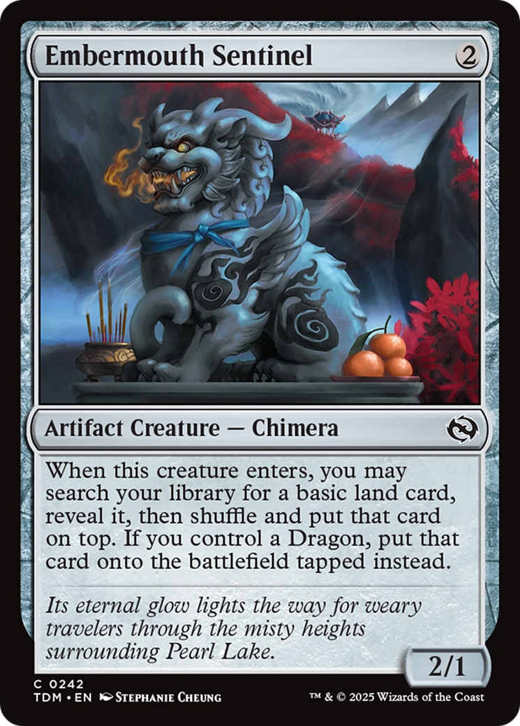 Embermouth Sentinel [Tarkir: Dragonstorm] | Exor Games New Glasgow