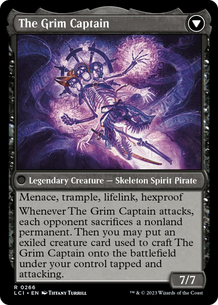 Throne of the Grim Captain // The Grim Captain [The Lost Caverns of Ixalan] | Exor Games New Glasgow