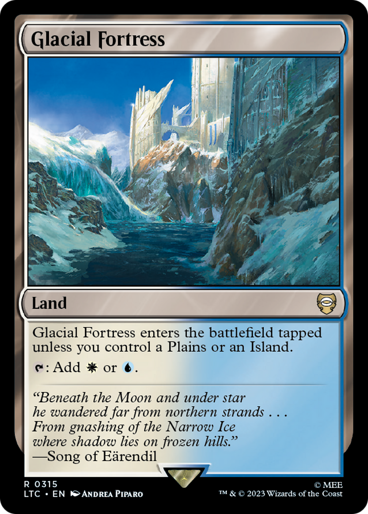 Glacial Fortress [The Lord of the Rings: Tales of Middle-Earth Commander] | Exor Games New Glasgow