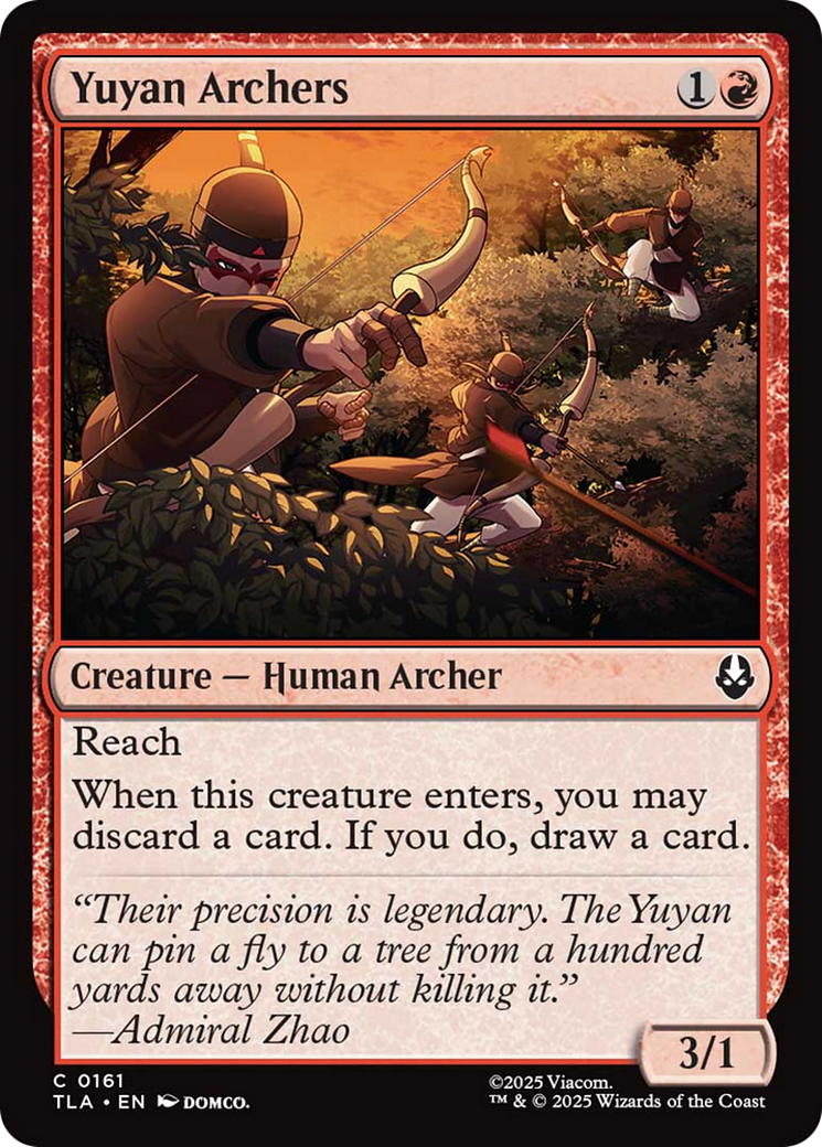 Yuyan Archers [Avatar: The Last Airbender] | Exor Games New Glasgow