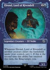 Elrond, Lord of Rivendell (Showcase) (Surge Foil) [The Lord of the Rings: Tales of Middle-Earth] | Exor Games New Glasgow