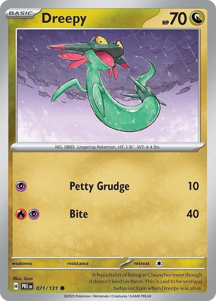 Dreepy (071/131) [Scarlet & Violet: Prismatic Evolutions] | Exor Games New Glasgow