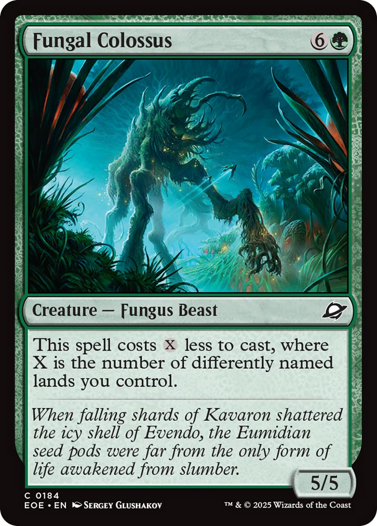 Fungal Colossus [Edge of Eternities] | Exor Games New Glasgow