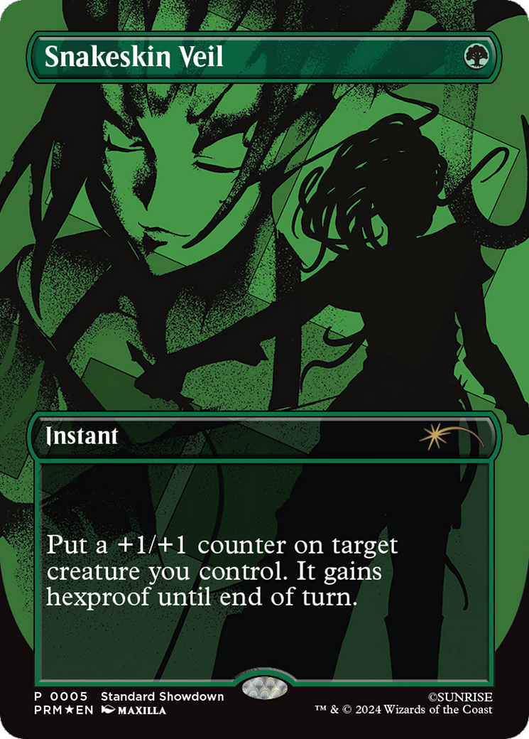Snakeskin Veil [Standard Showdown Promos] | Exor Games New Glasgow