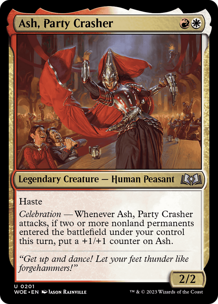 Ash, Party Crasher [Wilds of Eldraine] | Exor Games New Glasgow