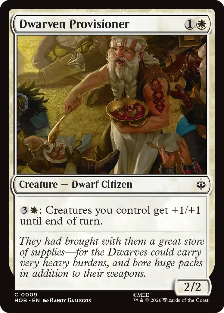 Dwarven Provisioner [The Hobbit] | Exor Games New Glasgow