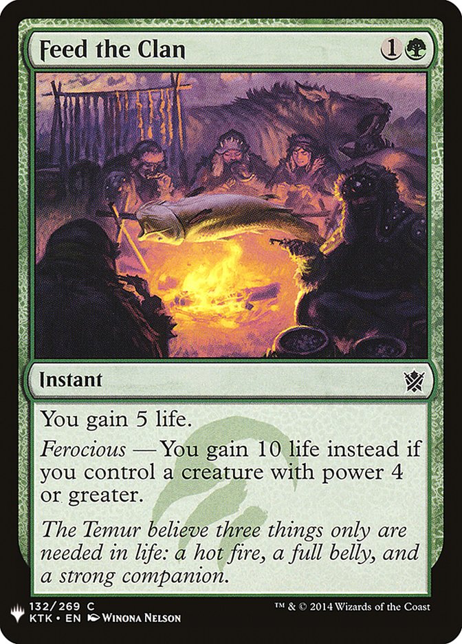 Feed the Clan [Mystery Booster] | Exor Games New Glasgow