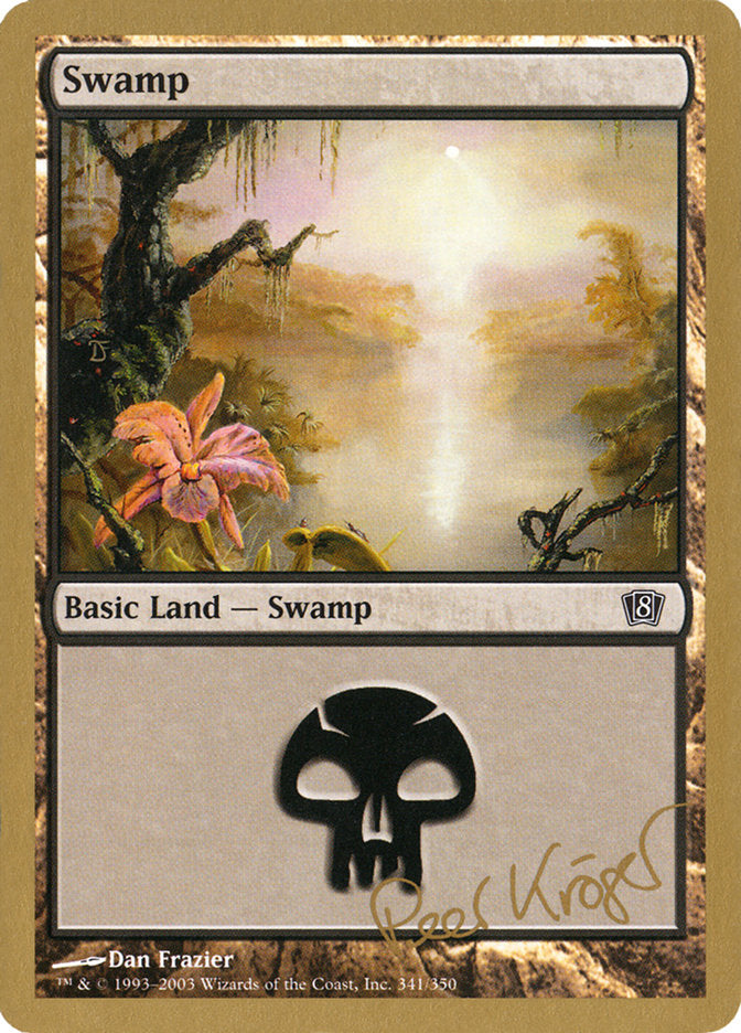 Swamp (pk341) (Peer Kroger) [World Championship Decks 2003] | Exor Games New Glasgow