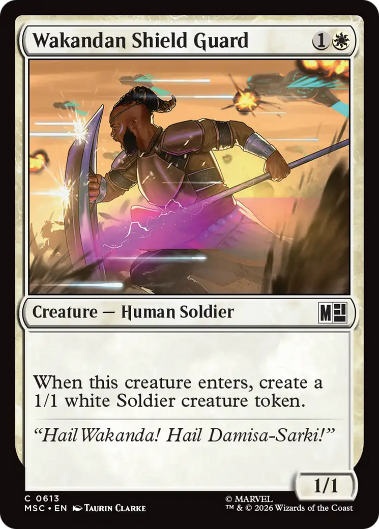 Wakandan Shield Guard [Marvel Super Heroes Commander] | Exor Games New Glasgow