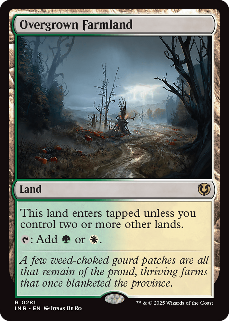 Overgrown Farmland [Innistrad Remastered] | Exor Games New Glasgow