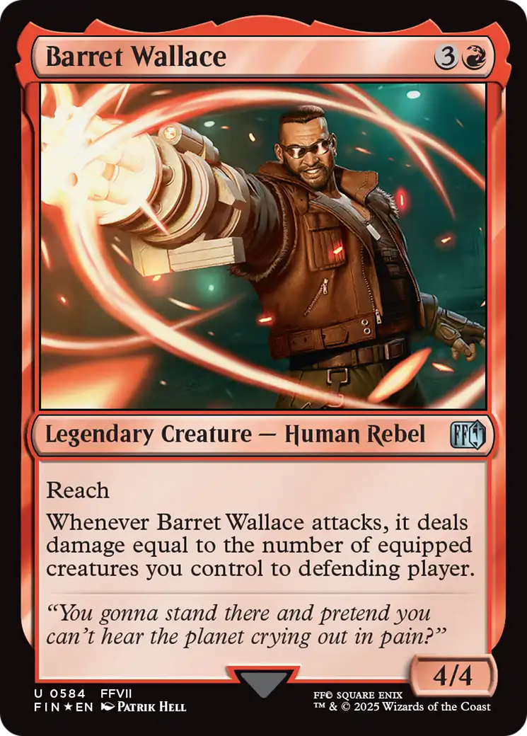 Barret Wallace (Surge Foil) [FINAL FANTASY] | Exor Games New Glasgow