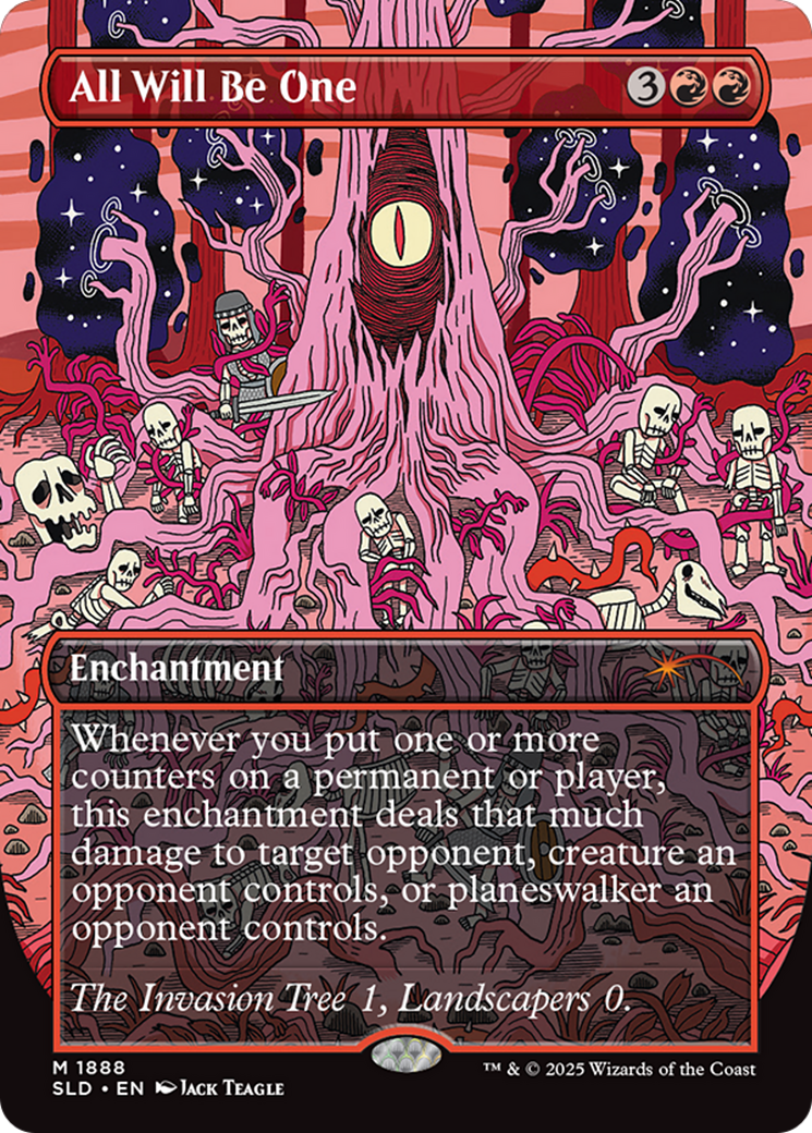 All Will Be One (Rainbow Foil) [Secret Lair Drop Series] | Exor Games New Glasgow