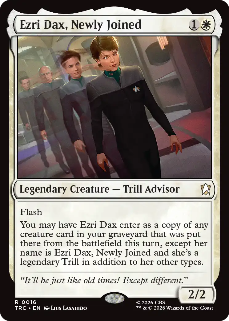 Ezri Dax, Newly Joined (Surge Foil) [Star Trek Commander] | Exor Games New Glasgow
