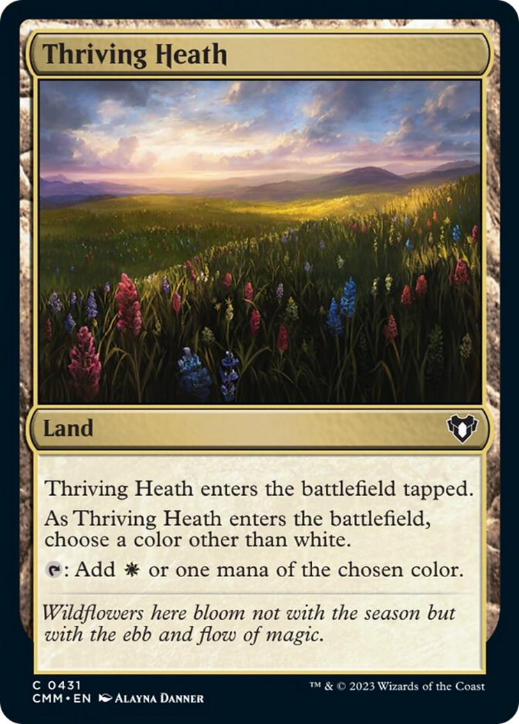 Thriving Heath [Commander Masters] | Exor Games New Glasgow