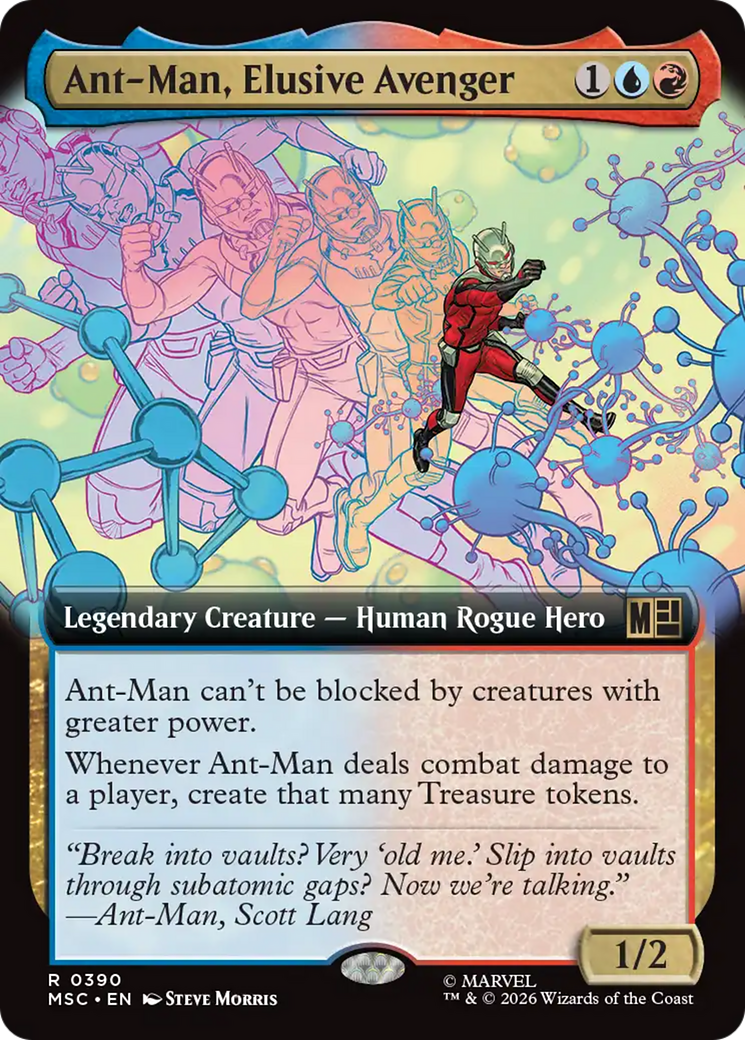 Ant-Man, Elusive Avenger (Extended Art) [Marvel Super Heroes Commander] | Exor Games New Glasgow