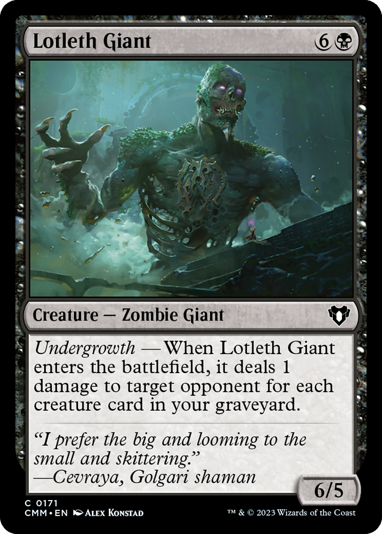 Lotleth Giant [Commander Masters] | Exor Games New Glasgow