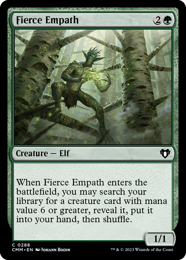 Fierce Empath [Commander Masters] | Exor Games New Glasgow