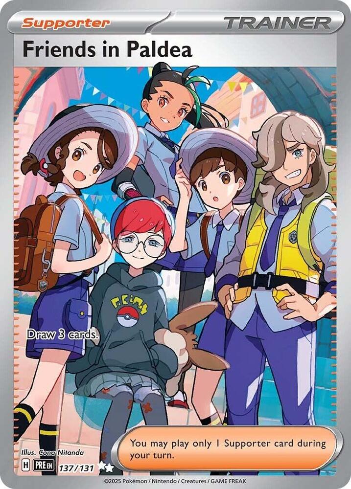 Friends in Paldea (137/131) [Scarlet & Violet: Prismatic Evolutions] | Exor Games New Glasgow