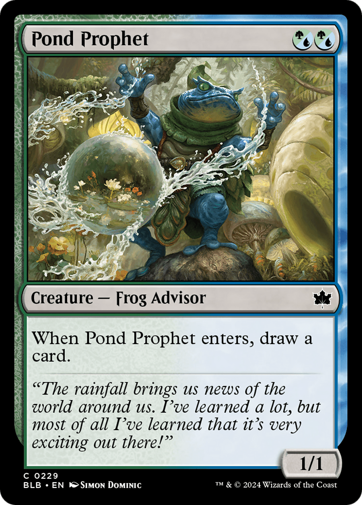 Pond Prophet [Bloomburrow] | Exor Games New Glasgow