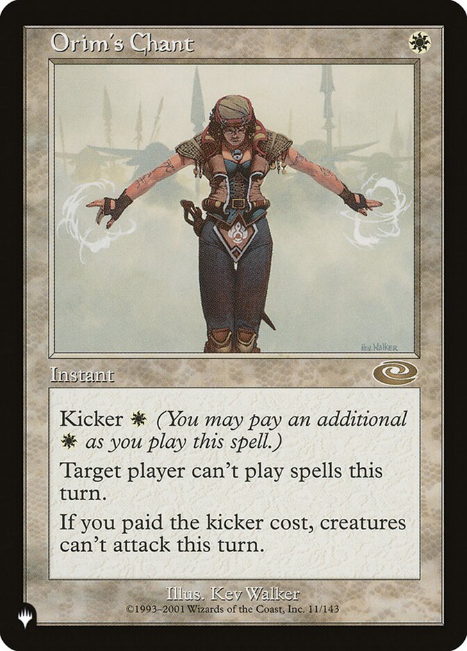 Orim's Chant [The List] | Exor Games New Glasgow