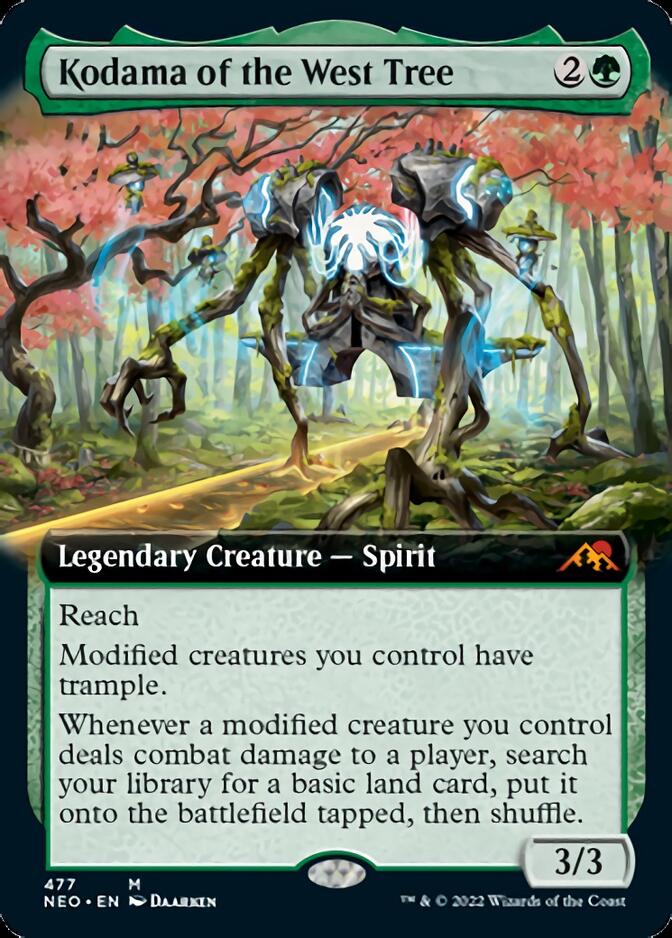 Kodama of the West Tree (Extended Art) [Kamigawa: Neon Dynasty] | Exor Games New Glasgow