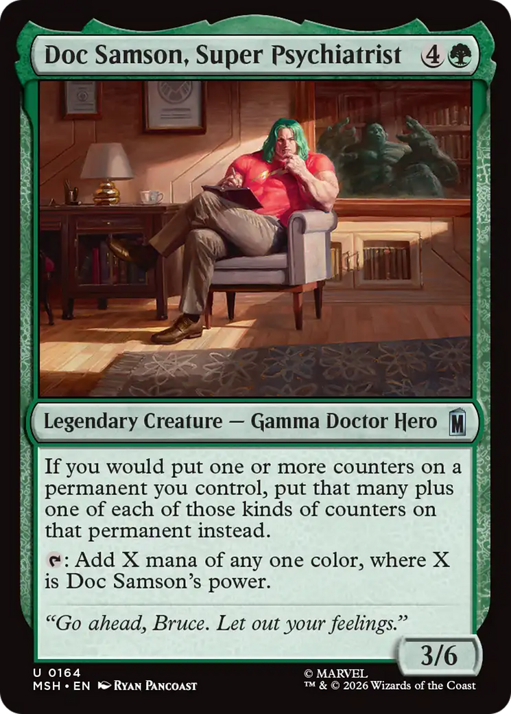 Doc Samson, Super Psychiatrist [Marvel Super Heroes] | Exor Games New Glasgow