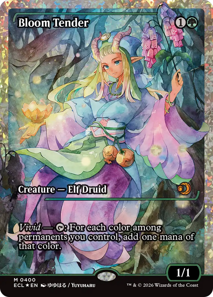 Bloom Tender (0400) (Showcase) (Fracture Foil) [Lorwyn Eclipsed] | Exor Games New Glasgow