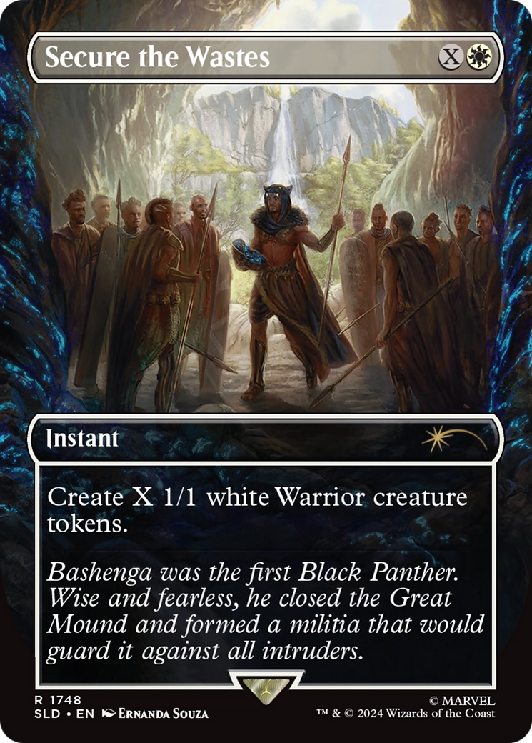Secure the Wastes (Rainbow Foil) [Secret Lair Drop Series] | Exor Games New Glasgow