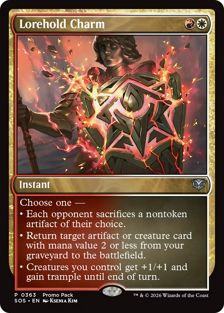 Lorehold Charm [Secrets of Strixhaven Promos] | Exor Games New Glasgow