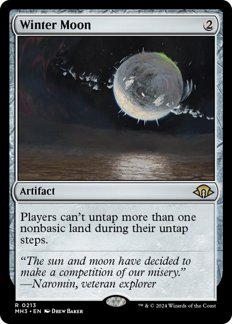 Winter Moon [Modern Horizons 3] | Exor Games New Glasgow