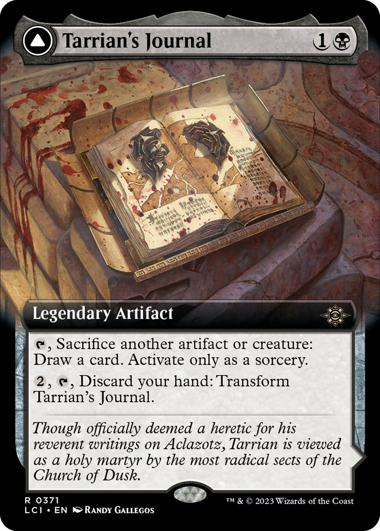 Tarrian's Journal // The Tomb of Aclazotz (Extended Art) [The Lost Caverns of Ixalan] | Exor Games New Glasgow