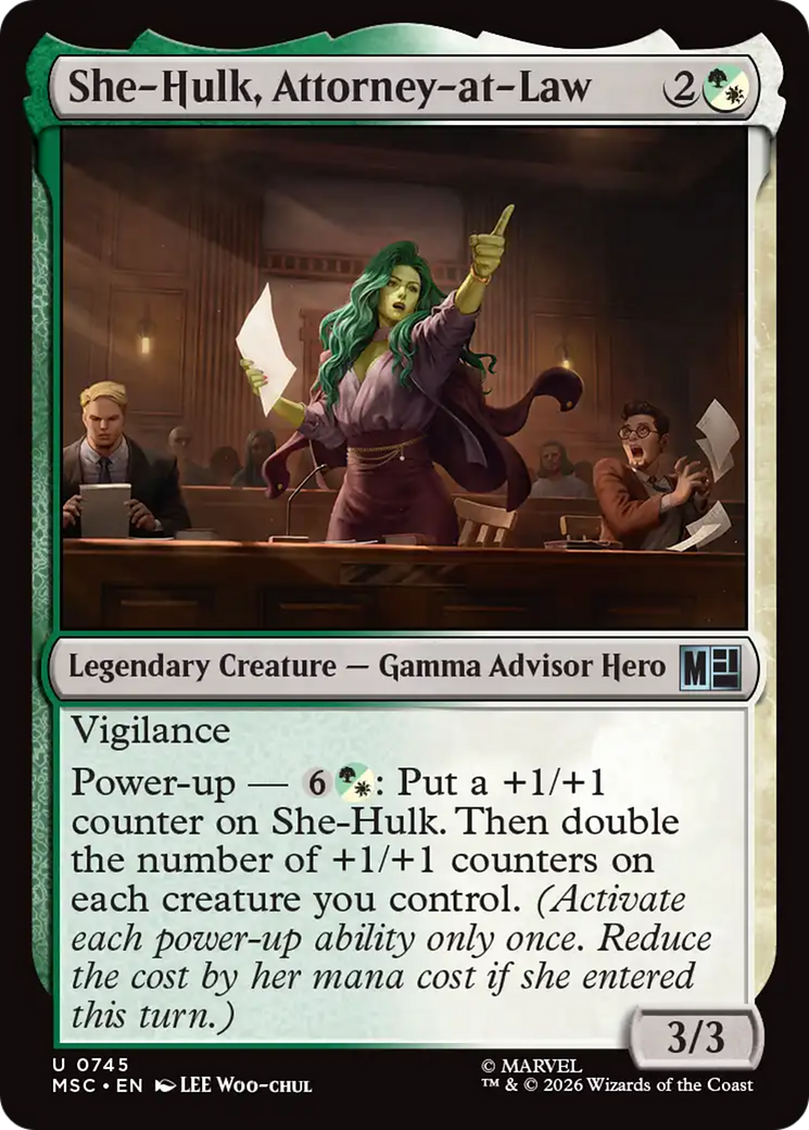 She-Hulk, Wallbreaker (Surge Foil) [Marvel Super Heroes Commander] | Exor Games New Glasgow