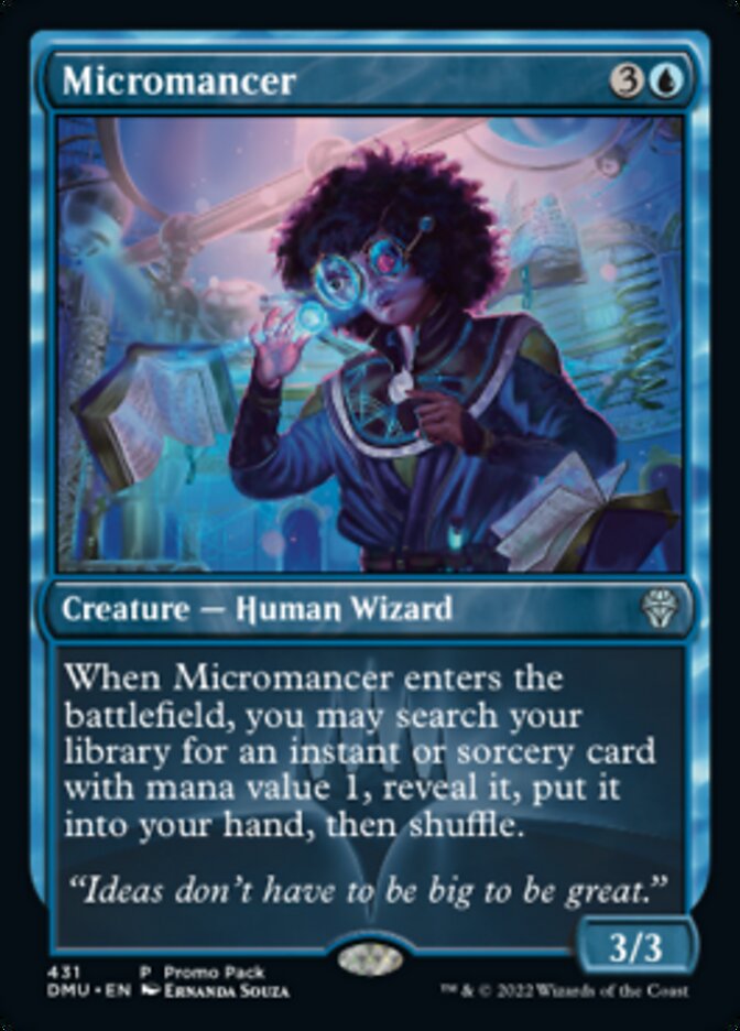 Micromancer (Promo Pack) [Dominaria United Promos] | Exor Games New Glasgow