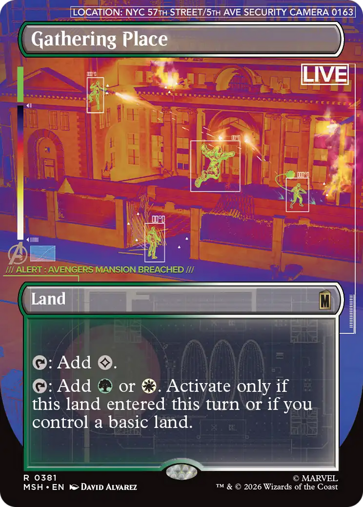 Gathering Place (Borderless) [Marvel Super Heroes] | Exor Games New Glasgow