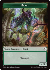 Sculpture Treasure // Beast Double-Sided Token [Reality Fracture Tokens] | Exor Games New Glasgow