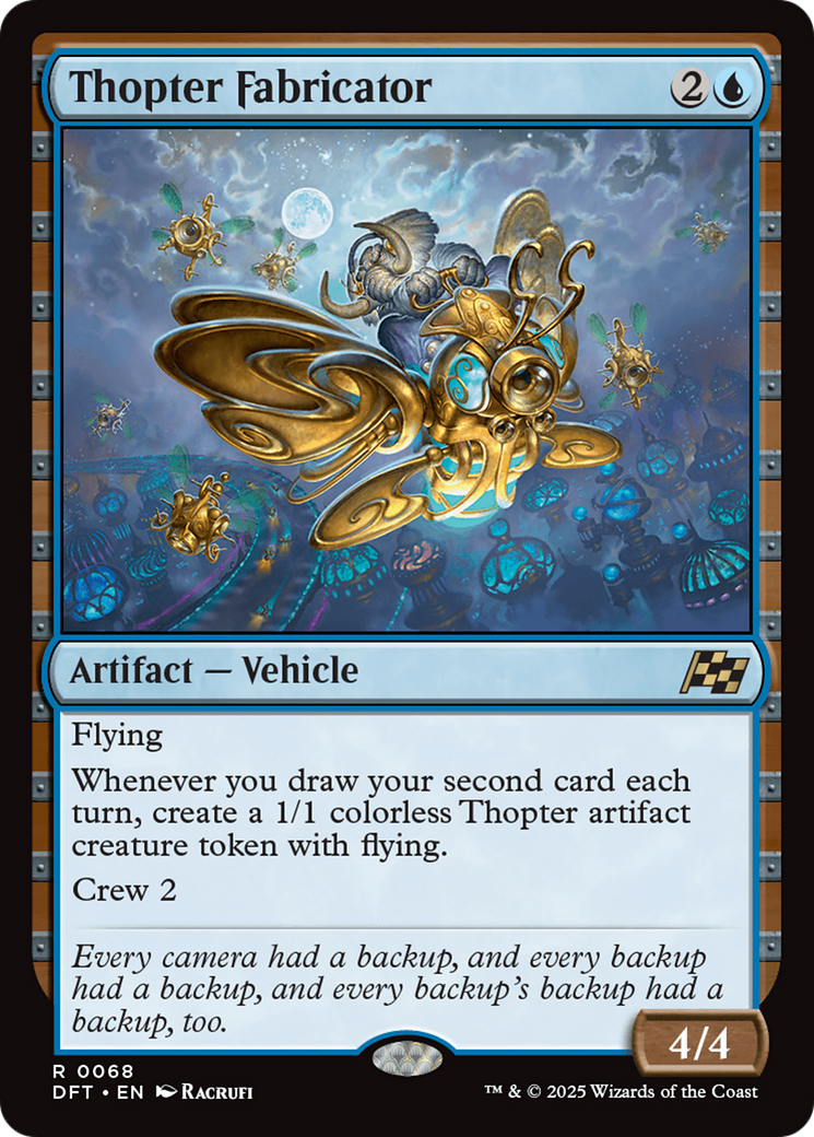 Thopter Fabricator [Aetherdrift] | Exor Games New Glasgow
