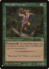 Elite Cat Warrior (Flavor Text) [The List Reprints] | Exor Games New Glasgow