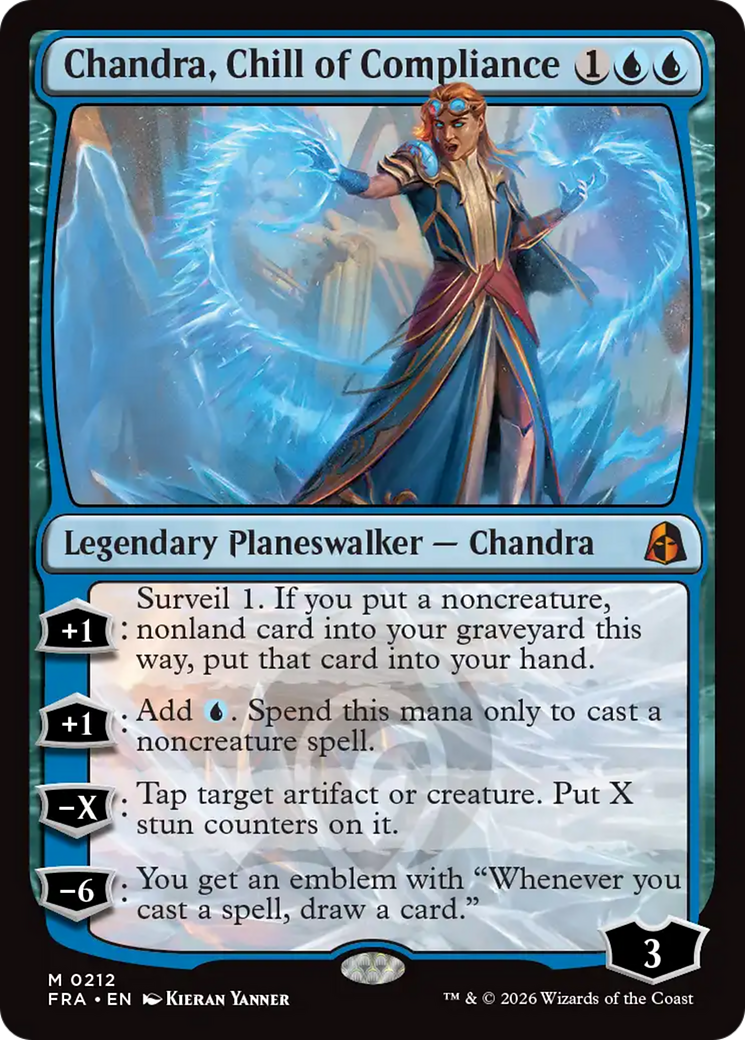 Chandra, Chill of Compliance [Reality Fracture] | Exor Games New Glasgow