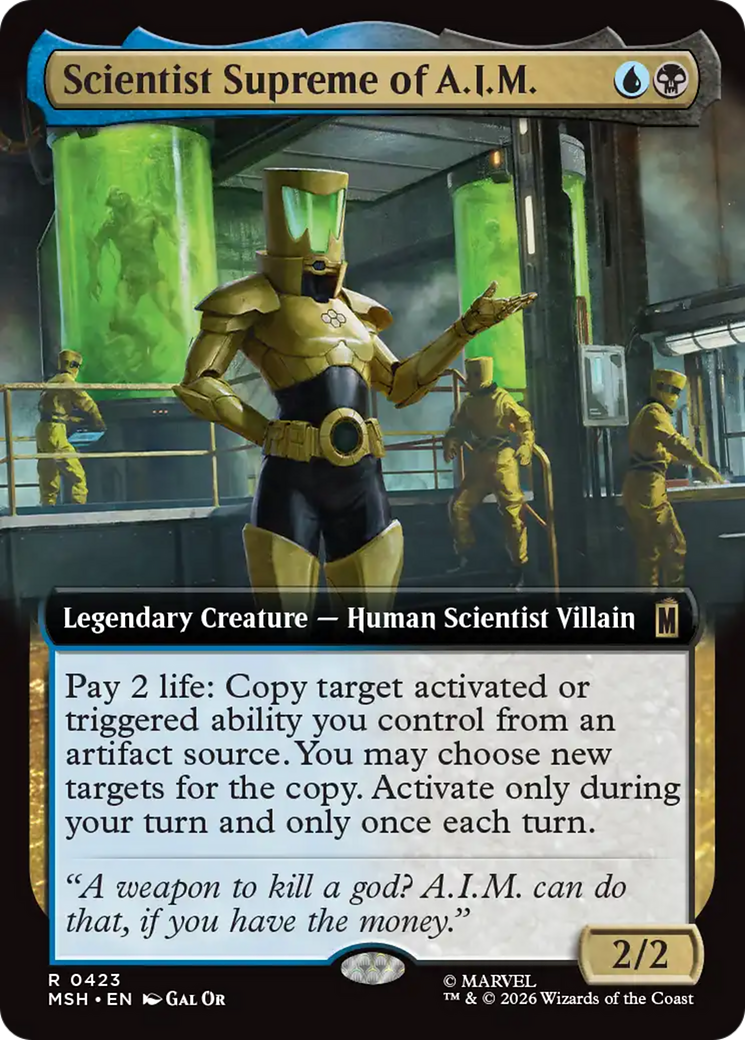 Scientist Supreme of A.I.M. (Extended Art) [Marvel Super Heroes] | Exor Games New Glasgow