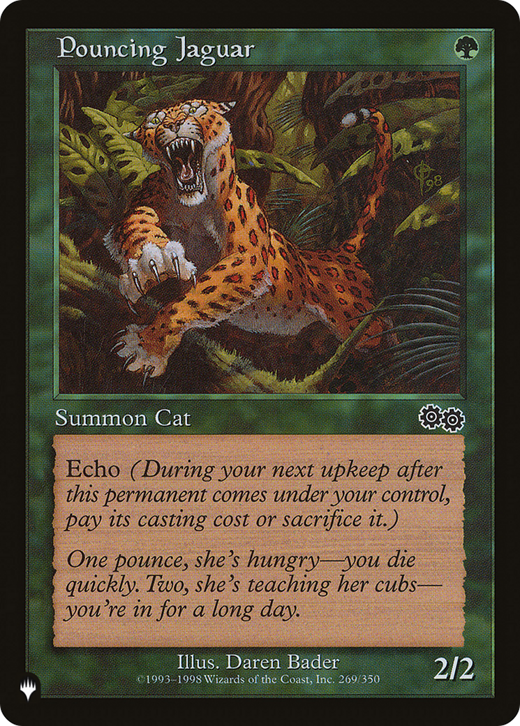 Pouncing Jaguar [The List] | Exor Games New Glasgow