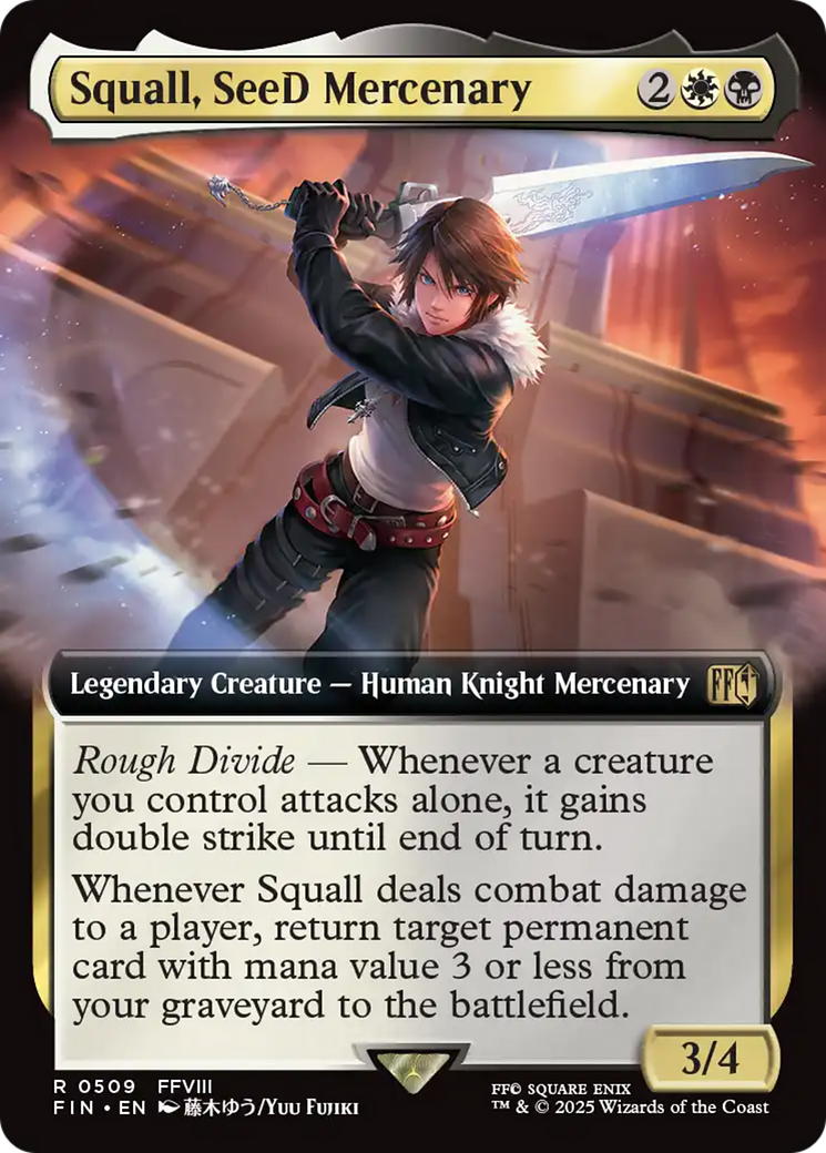 Squall, SeeD Mercenary (Extended Art) [FINAL FANTASY] | Exor Games New Glasgow