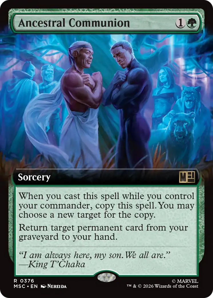 Ancestral Communion (Extended Art) [Marvel Super Heroes Commander] | Exor Games New Glasgow