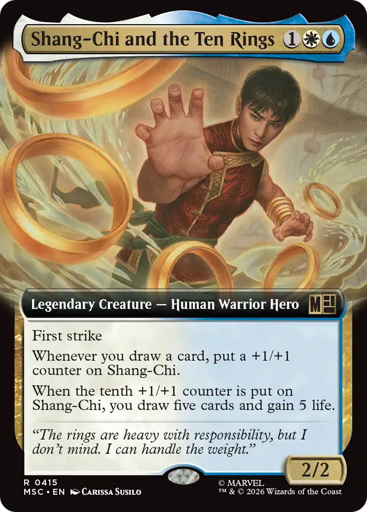 Shang-Chi and the Ten Rings (Extended Art) [Marvel Super Heroes Commander] | Exor Games New Glasgow