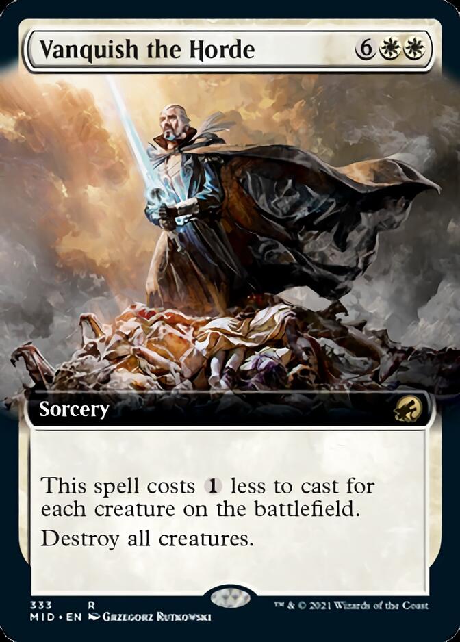 Vanquish the Horde (Extended Art) [Innistrad: Midnight Hunt] | Exor Games New Glasgow