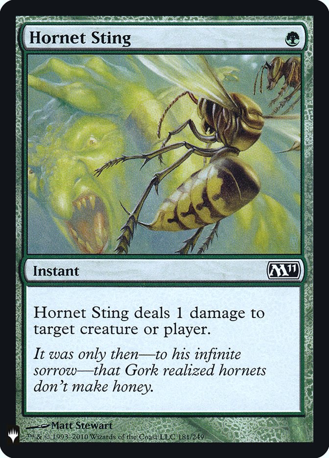 Hornet Sting [Mystery Booster] | Exor Games New Glasgow